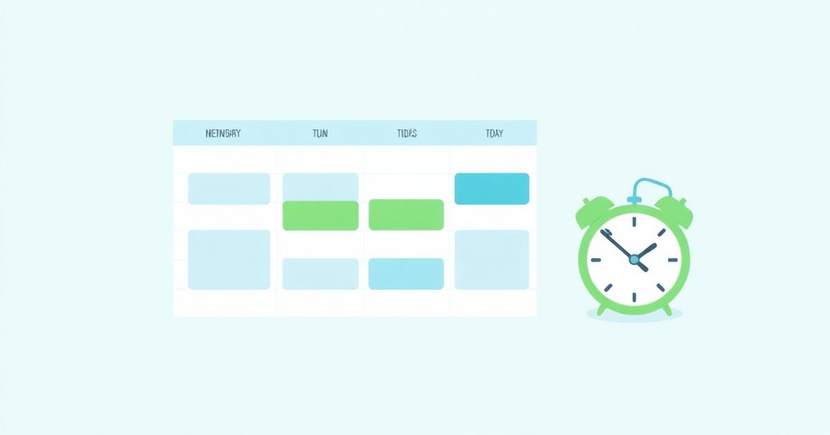 A Realistic 2-Week RBT Study Schedule